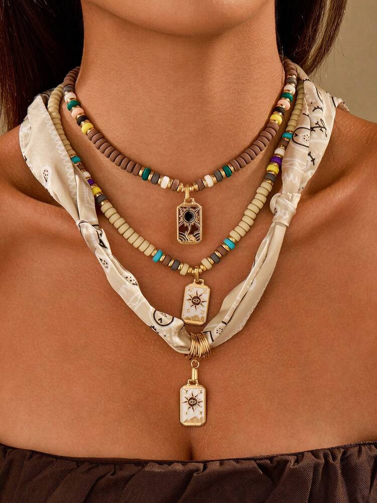 Beaded necklace | SHEIN