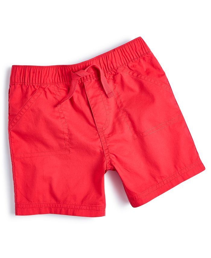 Baby Boy Solid Woven Shorts | Macys (US)