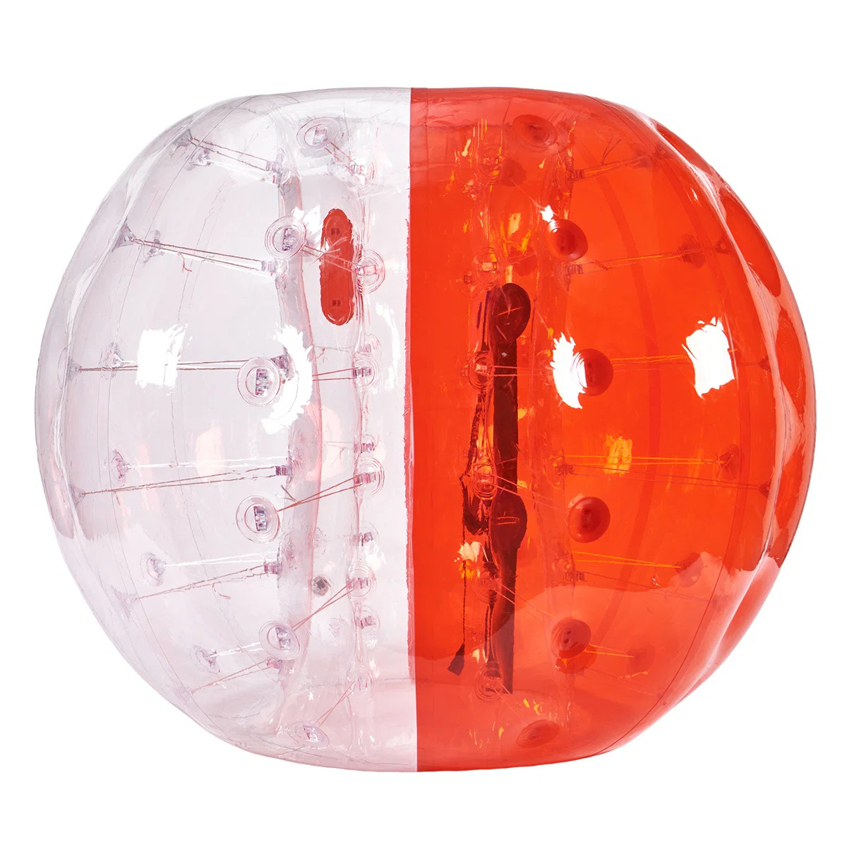 VEVOR Inflatable Bumper Ball 5FT/1.5M PVC Sumo Zorb Ball in Red Color | Wayfair North America