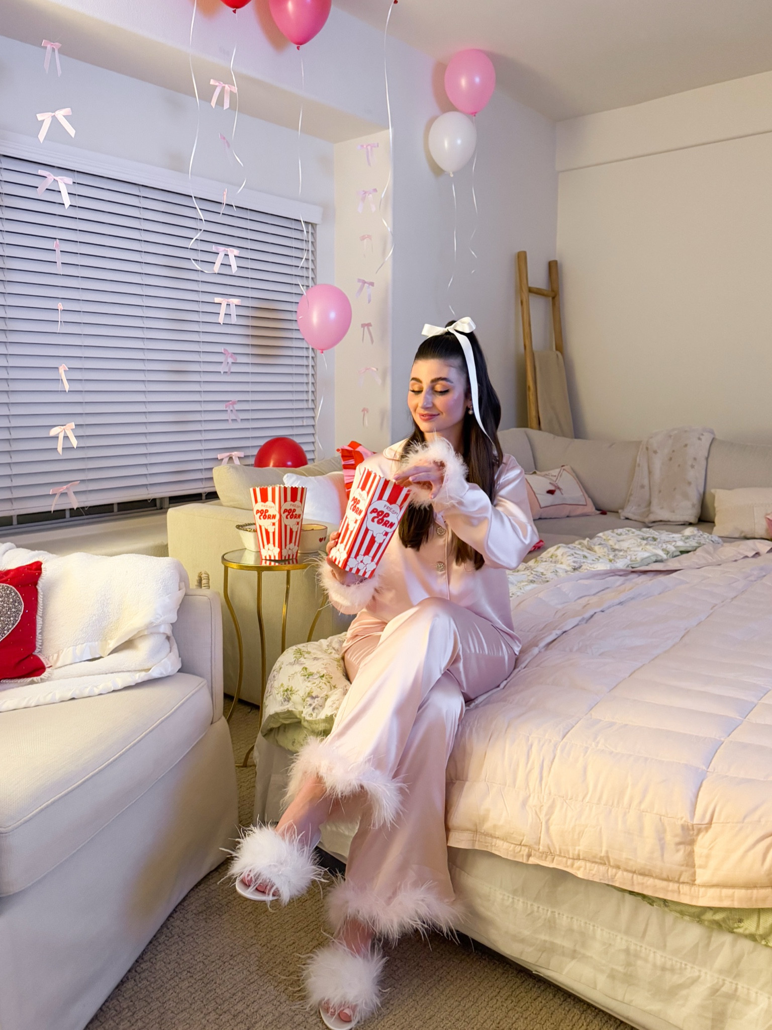Pajama party 

Silk pajamas , cute pajamas , feather pjs, popcorn box , birthday decor 
Pj birthday party , bow decor , bridal pajamas , bridesmaid pajamas 

#LTKParties #LTKStyleTip #LTKSpring