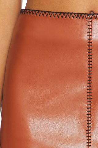 Ginger Skirt in Chestnut | Revolve Clothing (Global)