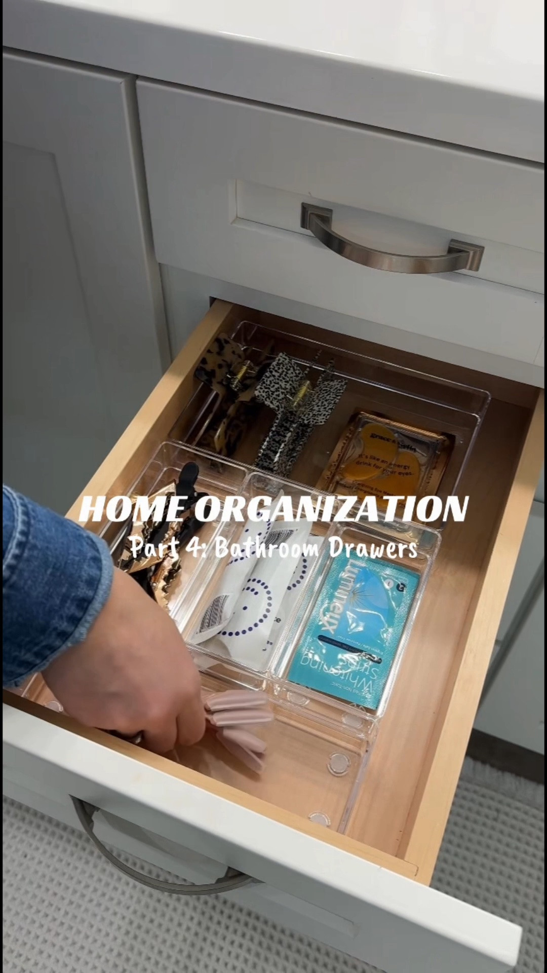 Bathroom drawer organization!

#LTKHome