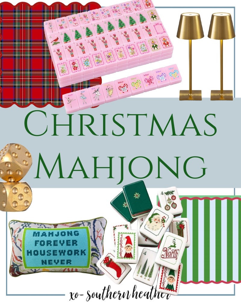 Christmas Mahj finds!