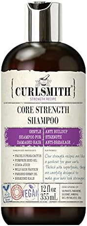 Curlsmith – Core Strength Shampoo, Gentle Protein-Rich for Frequent Use (12 fl oz) | Amazon (US)