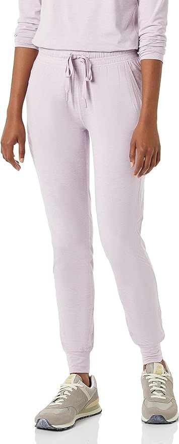 Amazon Essentials Women's Brushed Tech Stretch Jogger Pant (Available in Plus Size) | Amazon (US)