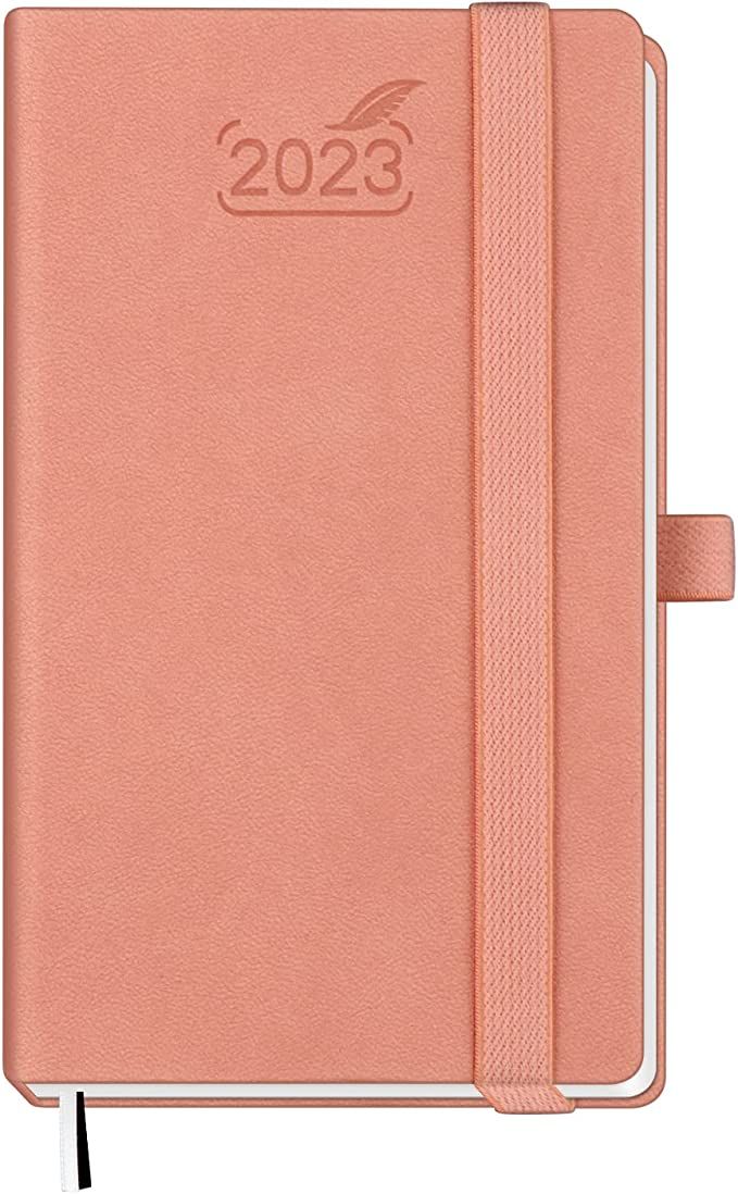 Pocket 2023 Planner by BEZEND, Small Calendar for Purse 3.5" x 6", Daily Weekly and Monthly Agend... | Amazon (US)