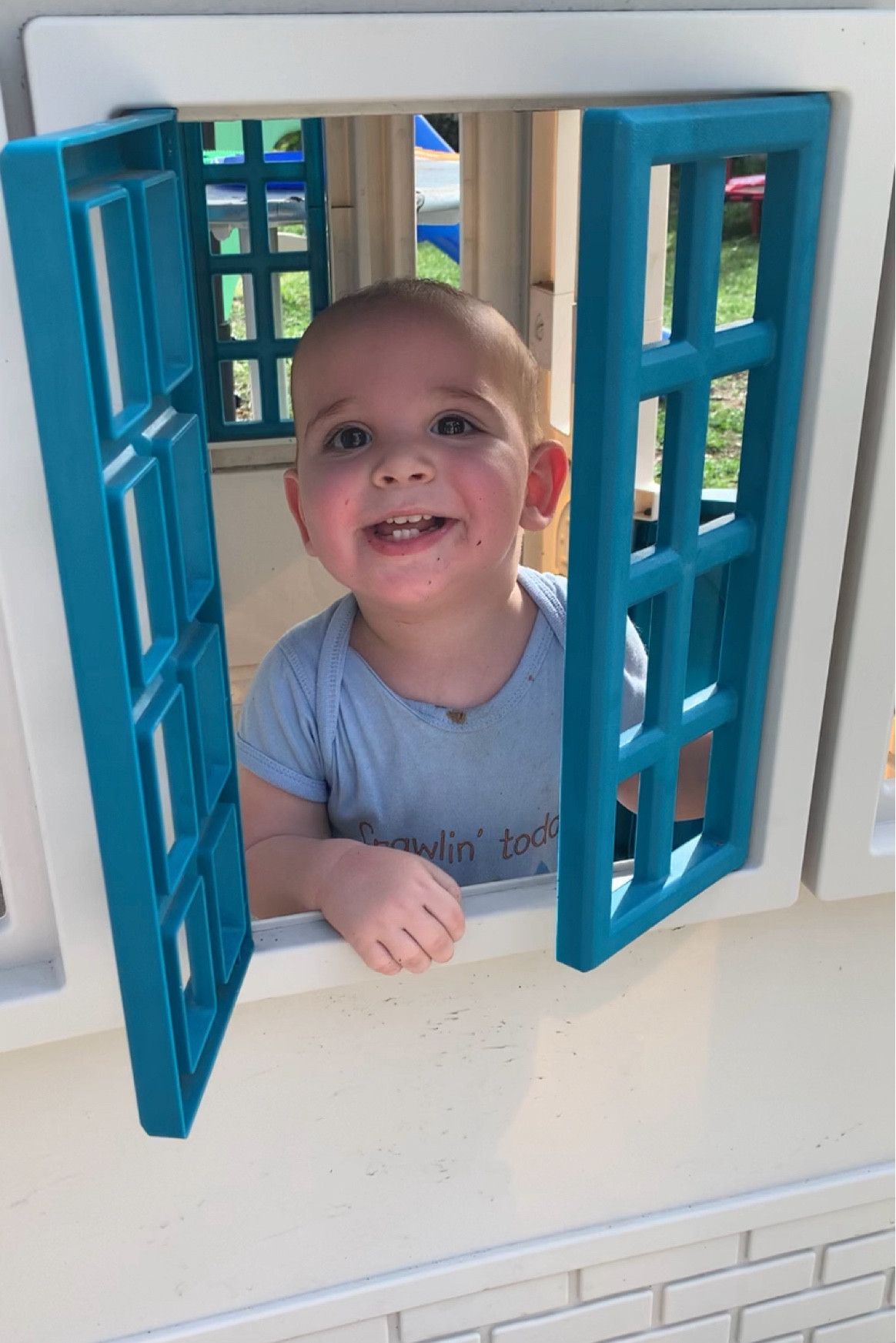Cutest little play house for the backyard 

#LTKkids #LTKSpringSale #LTKfamily