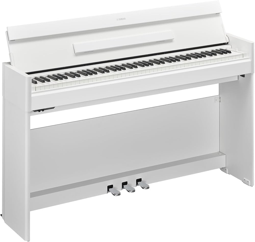 Yamaha Arius Series, 88-Key Slim Digital Upright Piano, Grand Sound, Compact Weighted Keyboard, W... | Amazon (US)