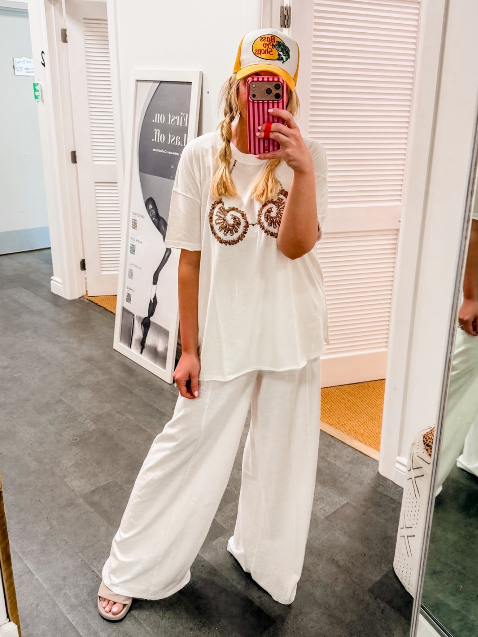 Top & bottoms true to size wearing my normal medium