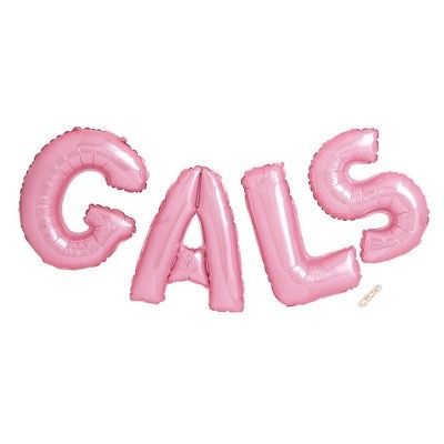 Mylar Balloon GALS Party Favor Pink - Spritz™ | Target