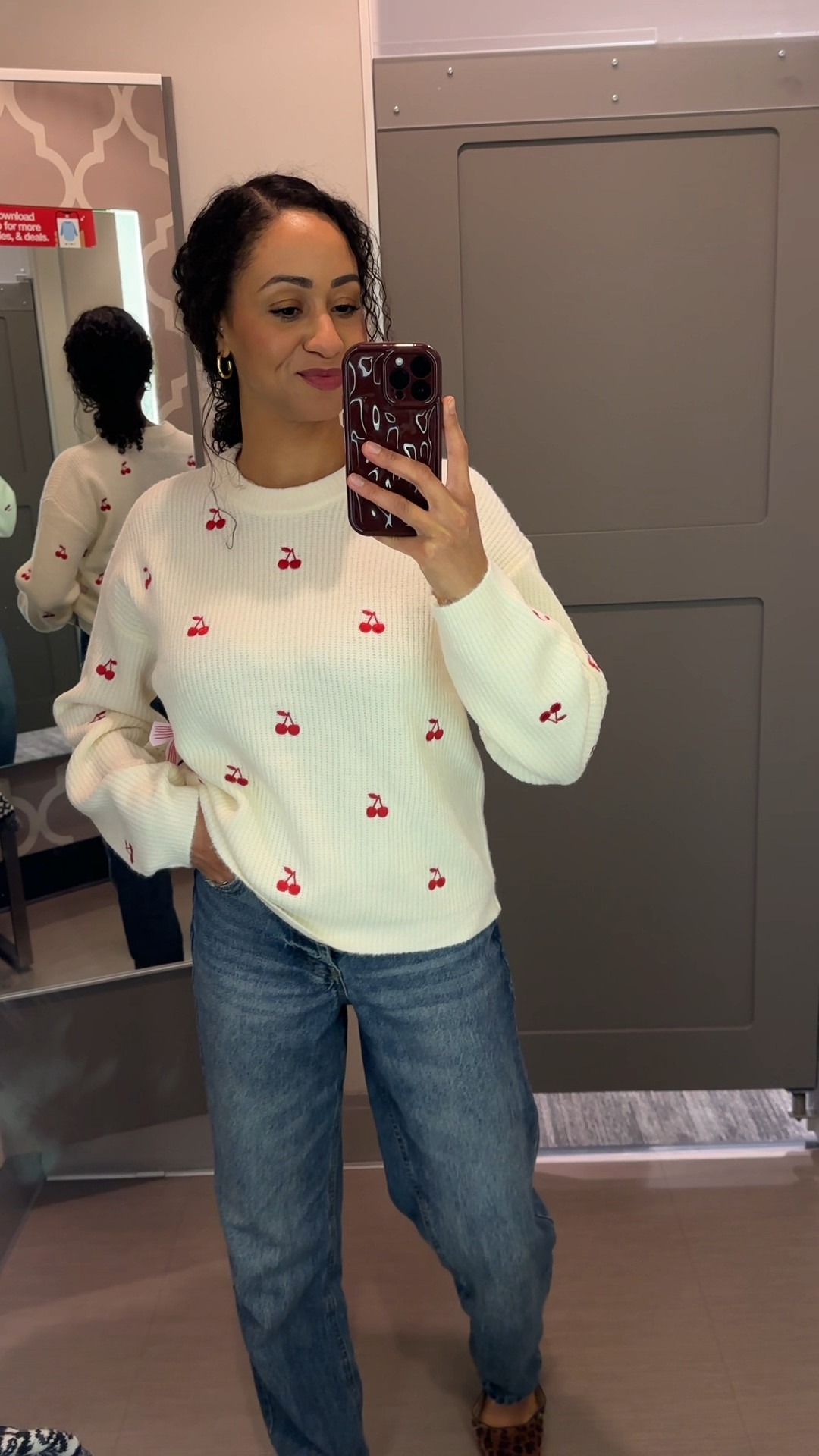 Cozy cream cherry sweater 🍒

#LTKStyleTip #LTKWatchNow #LTKShoeCrush