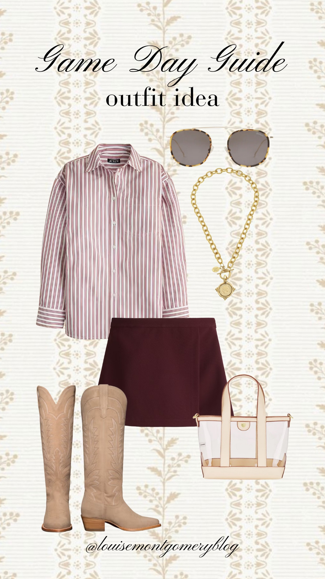 Gameday outfit idea!

Football gameday // football outfit // 