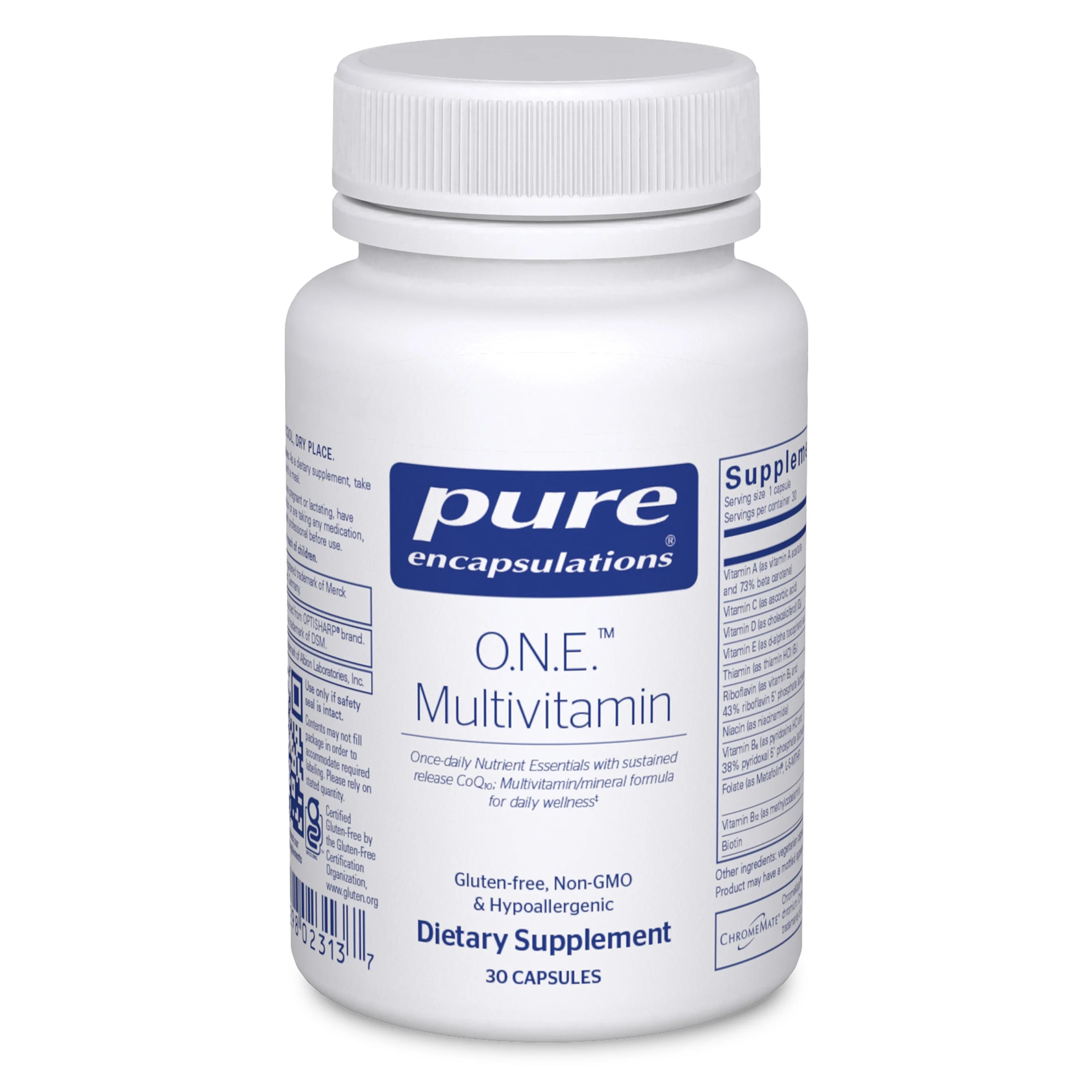 Pure Encapsulations O.N.E. Multivitamin - Once Daily Multivitamin with Antioxidant Complex Metafo... | Walmart (US)