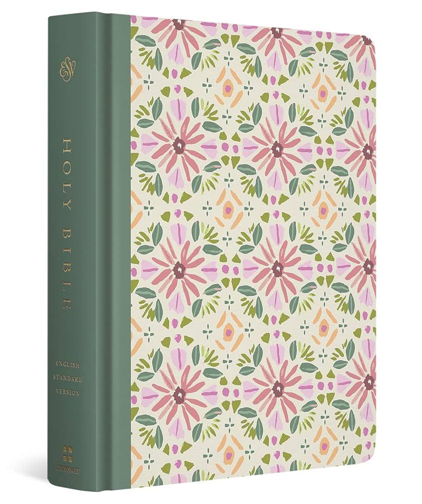 ESV Single Column Journaling Bible, Artist Series (Cloth over Board, Lulie Wallace, Penelope): Ho... | Amazon (US)