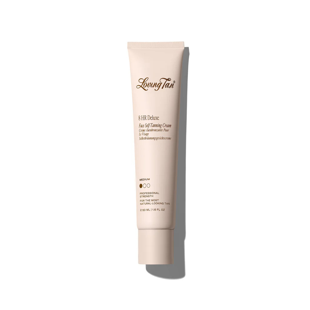 8 HR Deluxe Face Self-Tanning Cream Medium | Loving Tan - US