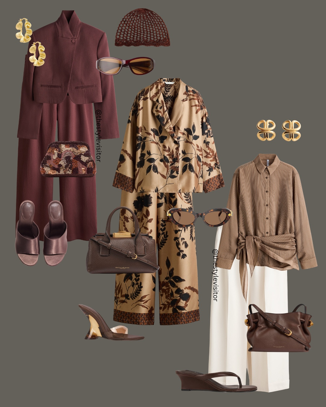 Espresso Tones Are Everything ☕

Deep espresso, mocha and warm caramel shades make every outfit feel instantly more luxurious. Whether you’re dressing up or keeping it casual, these rich earthy tones always look sophisticated and expensive.

Hit that ❤️ button to come back later to shop.

: espresso brown, mocha outfits, caramel tones, brown fashion, satin co-ord, printed co-ord, tailored outfit, brown blazer, white trousers, quiet luxury, designer inspired, brown handbag, statement earrings, kitten heels, wedge sandals, autumn wardrobe, elegant outfits, chic style, neutral palette, capsule wardrobe, elevated fashion, timeless outfits, luxury style, outfit inspiration

#LTKstyletip #LTKsummer #LTKdatenight