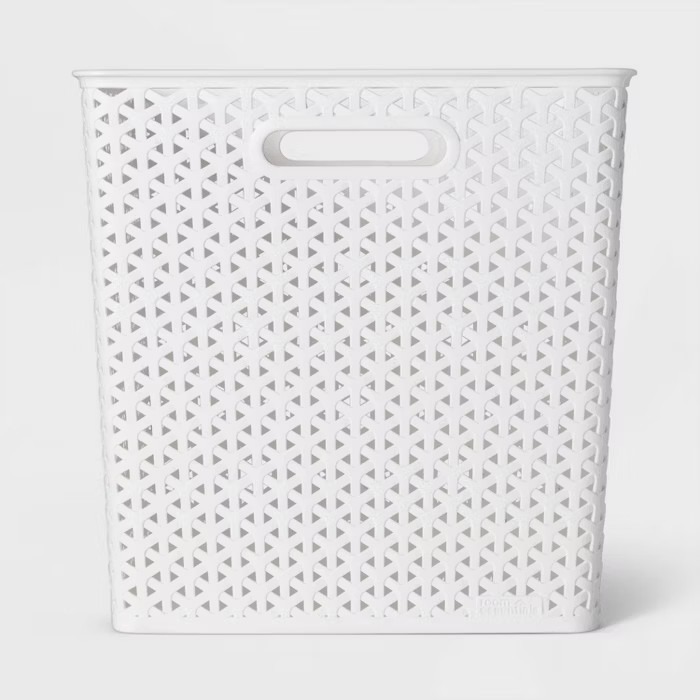 Y-Weave 13" Cube Decorative Storage Basket - Room Essentials | Target