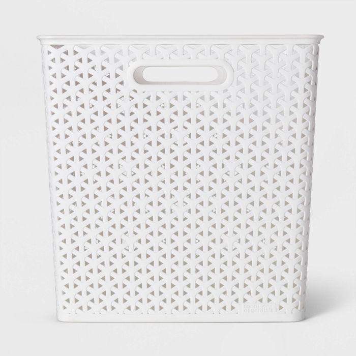 Y-Weave 13" Cube Decorative Storage Basket - Room Essentials&#153; | Target
