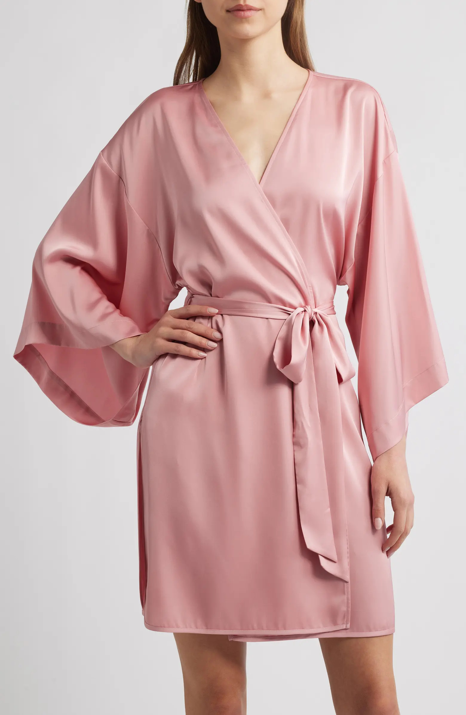 Get Ready with Me Satin Robe | Nordstrom
