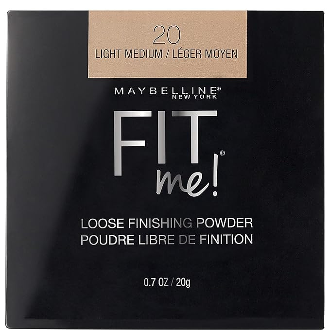 Maybelline Fit Me Loose Setting Powder, Face Powder Makeup & Finishing Powder, Light Medium, 1 Co... | Amazon (US)