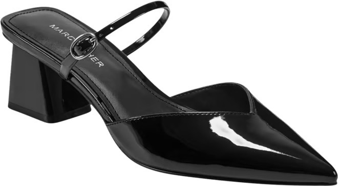 Women's Lakey Pointy Toe Block Heel Dress Pumps | Macy's