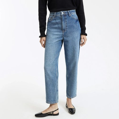 Signatures Pauline Mom Jeans in Organic Cotton | La Redoute (UK)