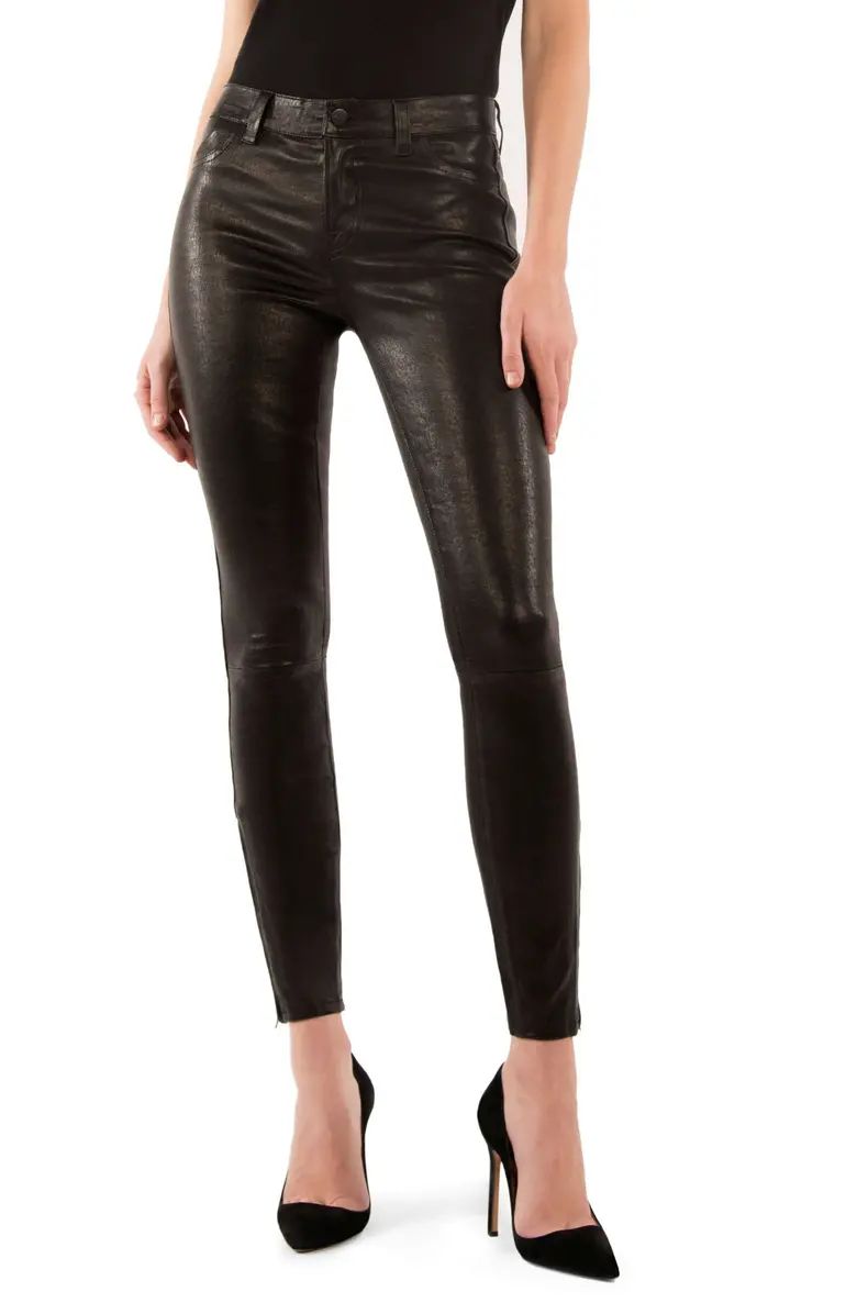 J Brand '8001' Lambskin Leather Pants | Nordstrom