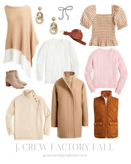 New arrivals from J. Crew Factory for fall! Such cute and classic pieces for the transition into cooler weather! On sale for 40-50% right now! ✨

#LTKsalealert #LTKSale #LTKSeasonal