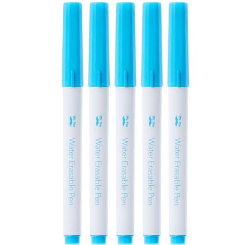 Mr. Pen- Fabric Markers for Sewing, 5 Pack, Blue, Erasable, Water Soluble Fabric Marker, Fabric P... | Amazon (US)