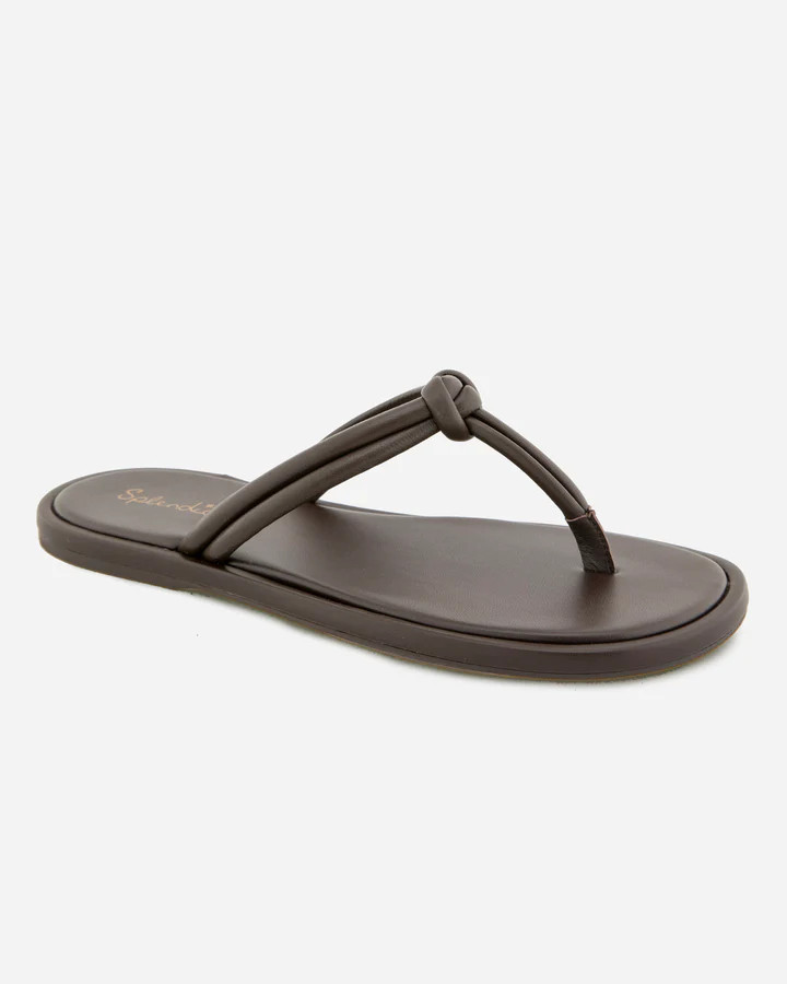 Fedora Leather Sandal in Spice | Splendid