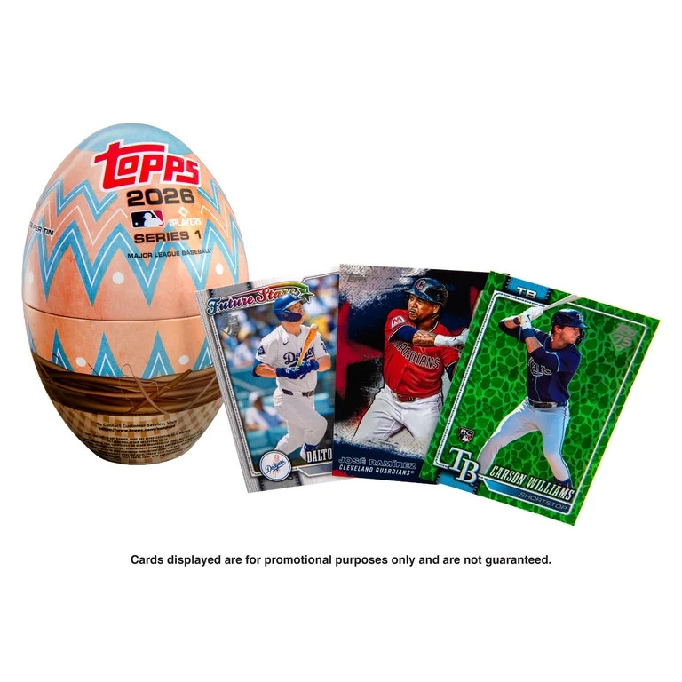 2026 Topps Series 1 Baseball Trading Cards Retail Tin - Receive 1 at Random! | Walmart (US)