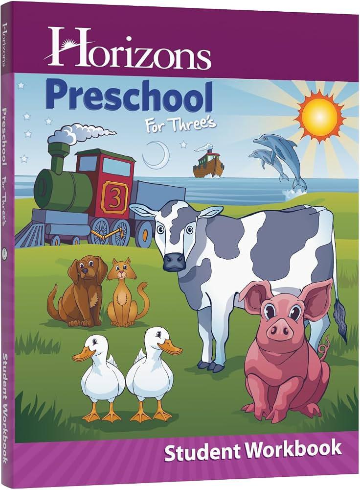 Horizons-Preschool For Threes Student Workbook [Paperback] [Jan 01, 2013] Preschool [Paperback] P... | Amazon (US)