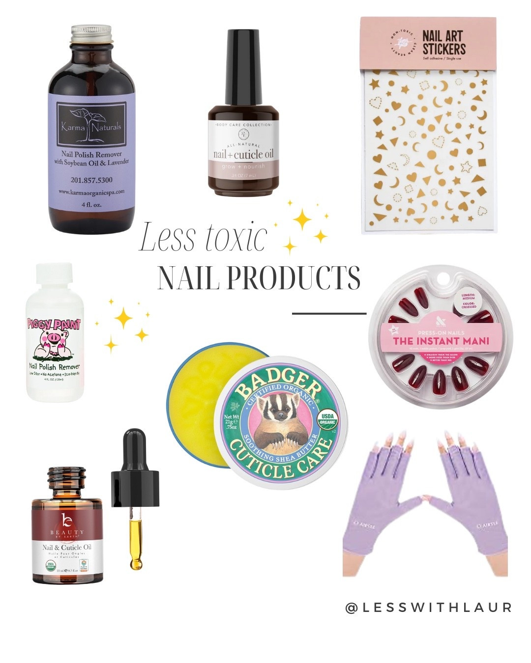 Less Toxic Nail Products 🩷