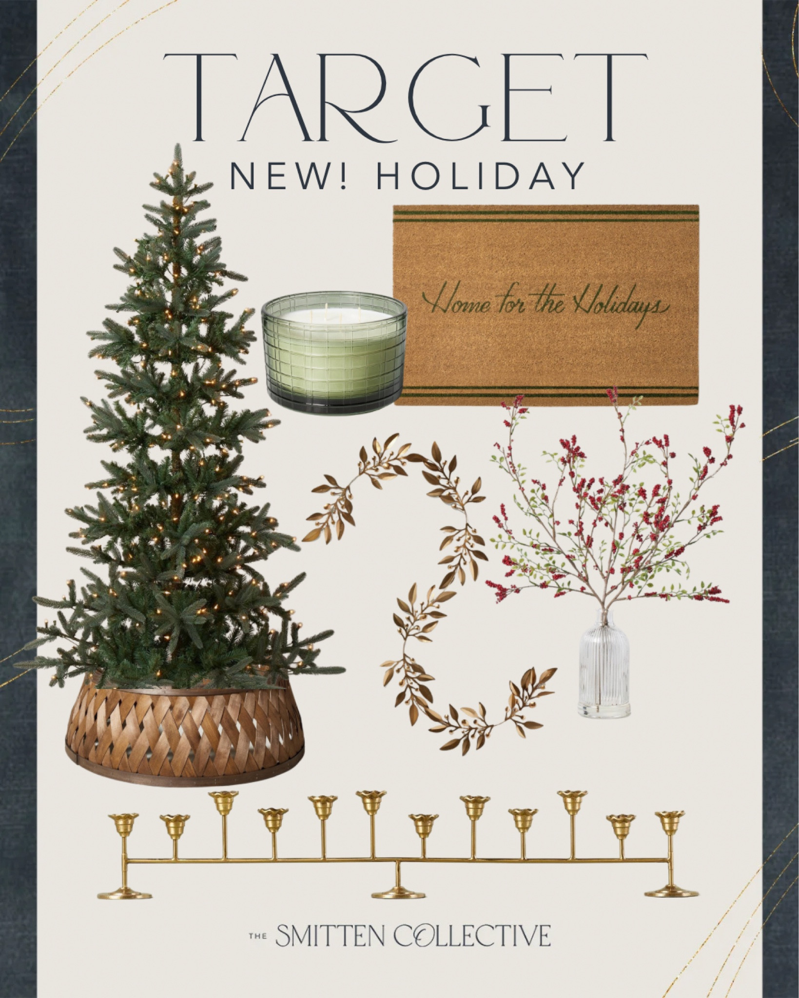 New Hearth & Hand holiday decor collection release at Target!

Christmas tree, dining table centerpiece, faux arrangement, gold garland, doormat, candle 

#LTKfindsunder50 #LTKHoliday #LTKhome