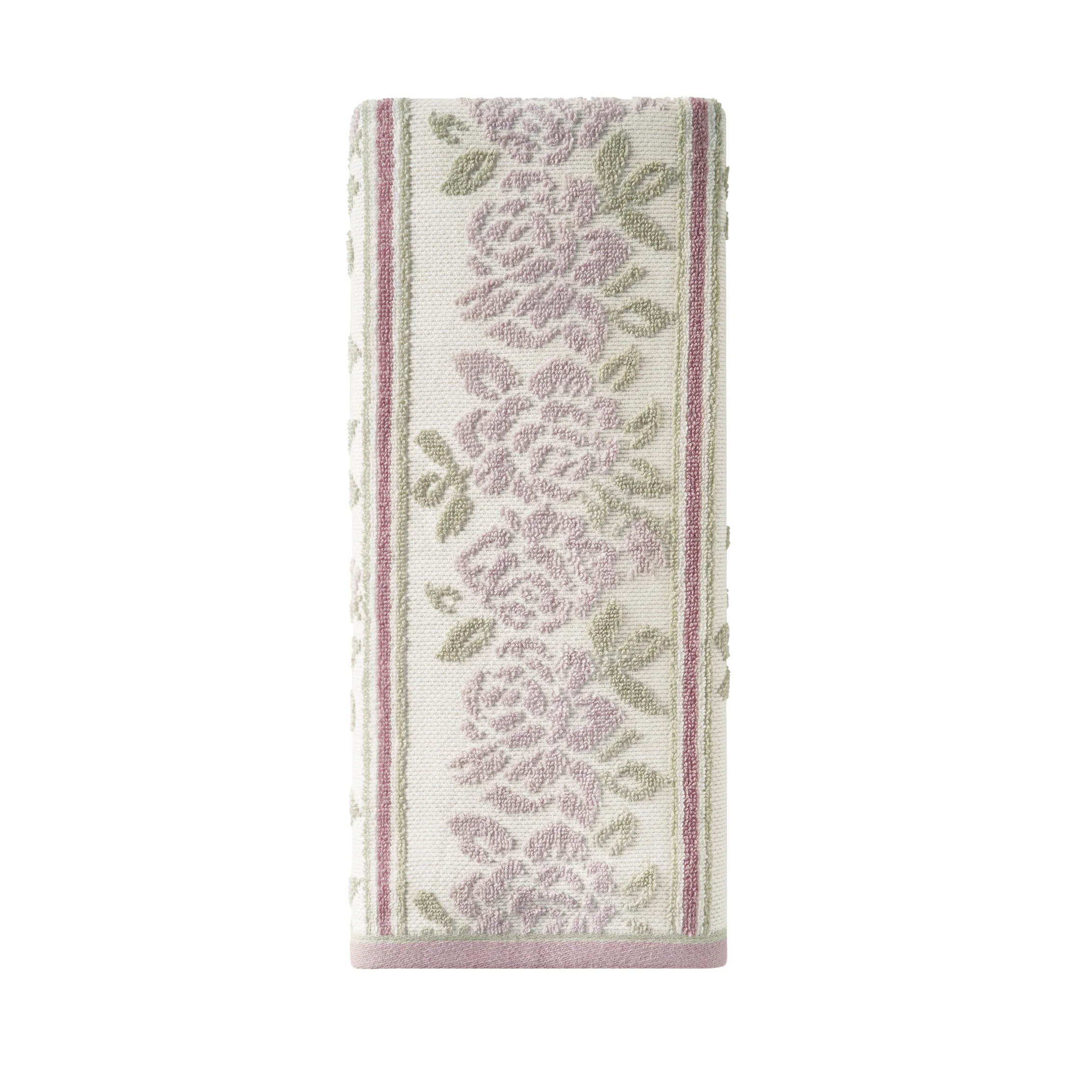 Beautiful Wallpaper Hand Towel, 28" x 16", Rose Pink by Drew Barrymore | Walmart (US)