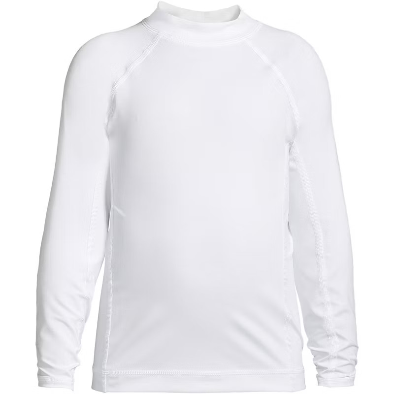 Lands' End Boys Long Sleeve UPF 50 Sun Protection Rash Guard | Target