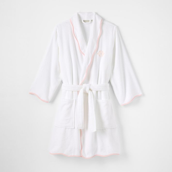Hydrocotton Scalloped Bath Robe | Mark and Graham