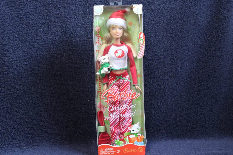 Barbie Christmas Morning Holiday Doll GB10-15 - Etsy | Etsy (US)