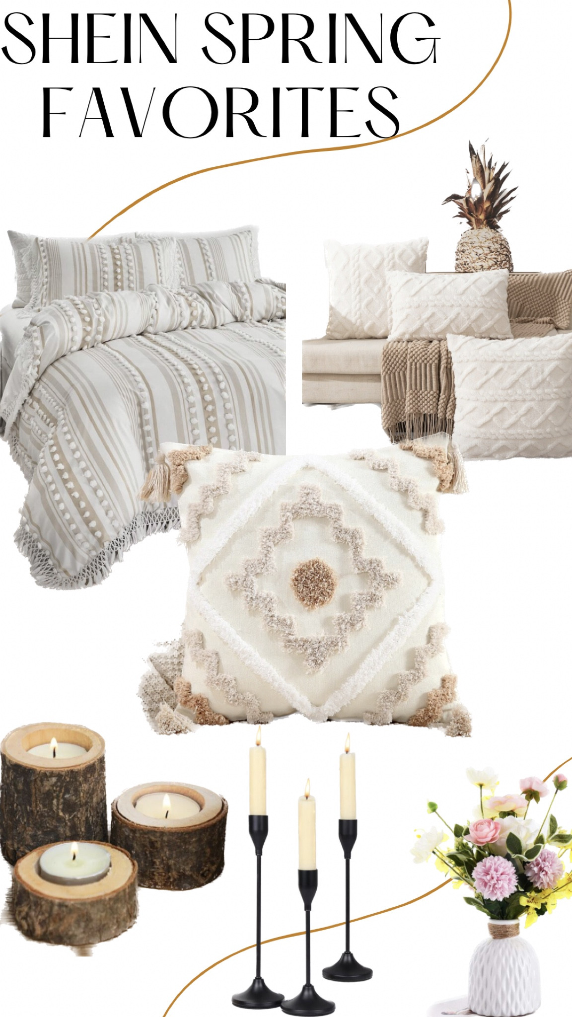 Shein has some amazinggg home decor steals right now!!! $4 vases, $2 curtains, $7 pillows… the list goes on and they’re all sooo cute!!!! 

#LTKhome #LTKGiftGuide #LTKSeasonal