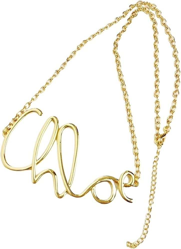 Retro Elegant Gold Plated Letter Waist Chain For Women Metal Daily Jewelry | Amazon (US)