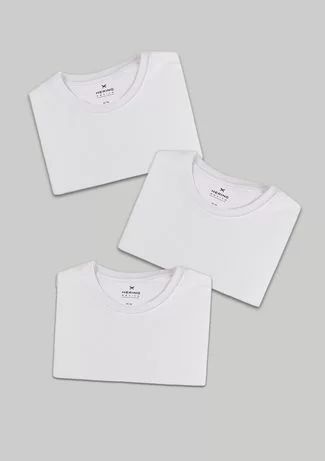 Kit Com 3 Camisetas Femininas Básicas | Dafiti (BR)