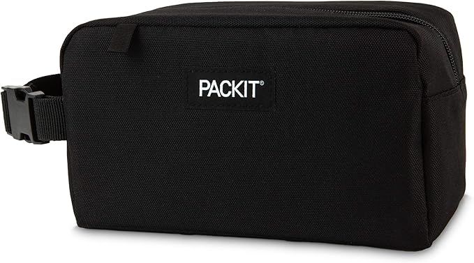 PackIt Freezable Snack Box, Black | Amazon (US)