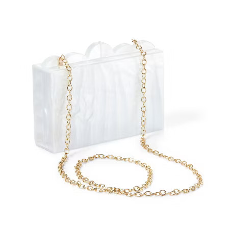 Marble Hardcase Crossbody Bag - Agua Bendita x Target Cream | Target
