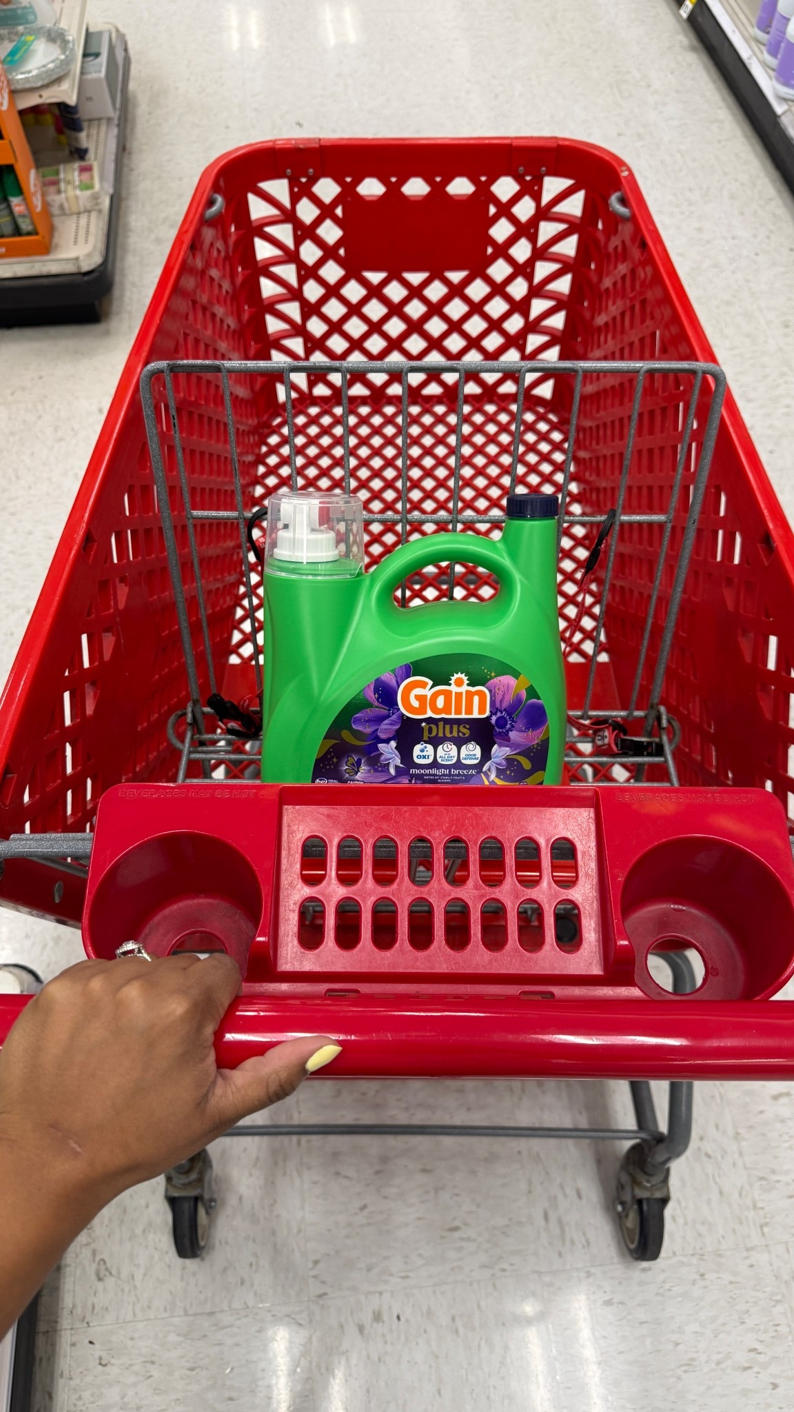 #ad When your love language is quality time, sometimes dates look like a quick @target run to grab the essentials!💜 Today we picked up the new @ilovegain Gain Plus now with Oxi! As a mom of three boys, I need a laundry detergent that’s tough on odor and stains, while also leaving our clothes smelling amazing for days after and now I’ve found it! The Moonlight breeze light floral scent is perfect for the long, summer days ahead. Pick some up on your next Target date! 
#targetpartner #targetstyle #gain #ilovegain

#LTKmomlife #LTKKids #LTKMens