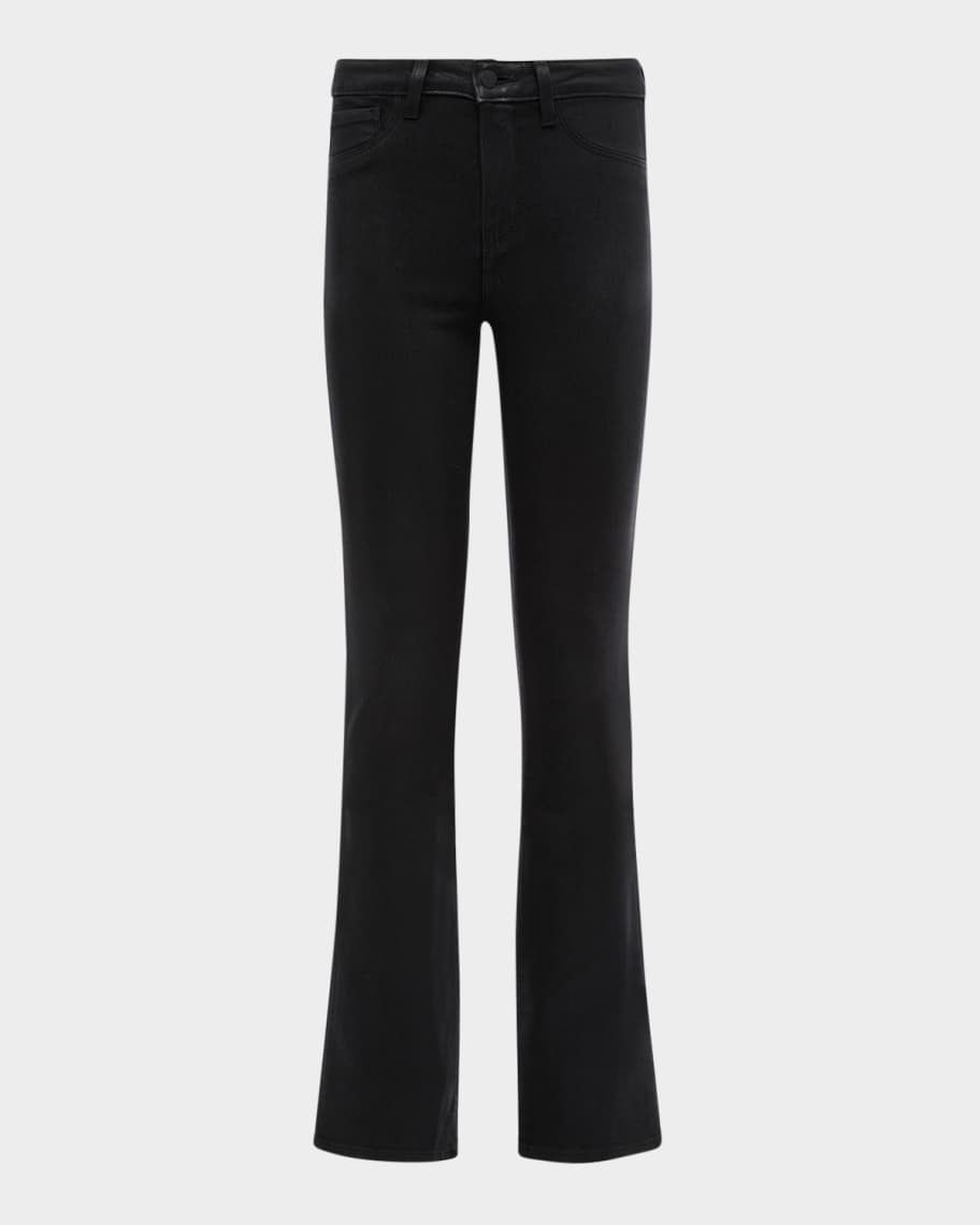 L'Agence Selma High-Rise Sleek Baby Boot Jeans | Neiman Marcus