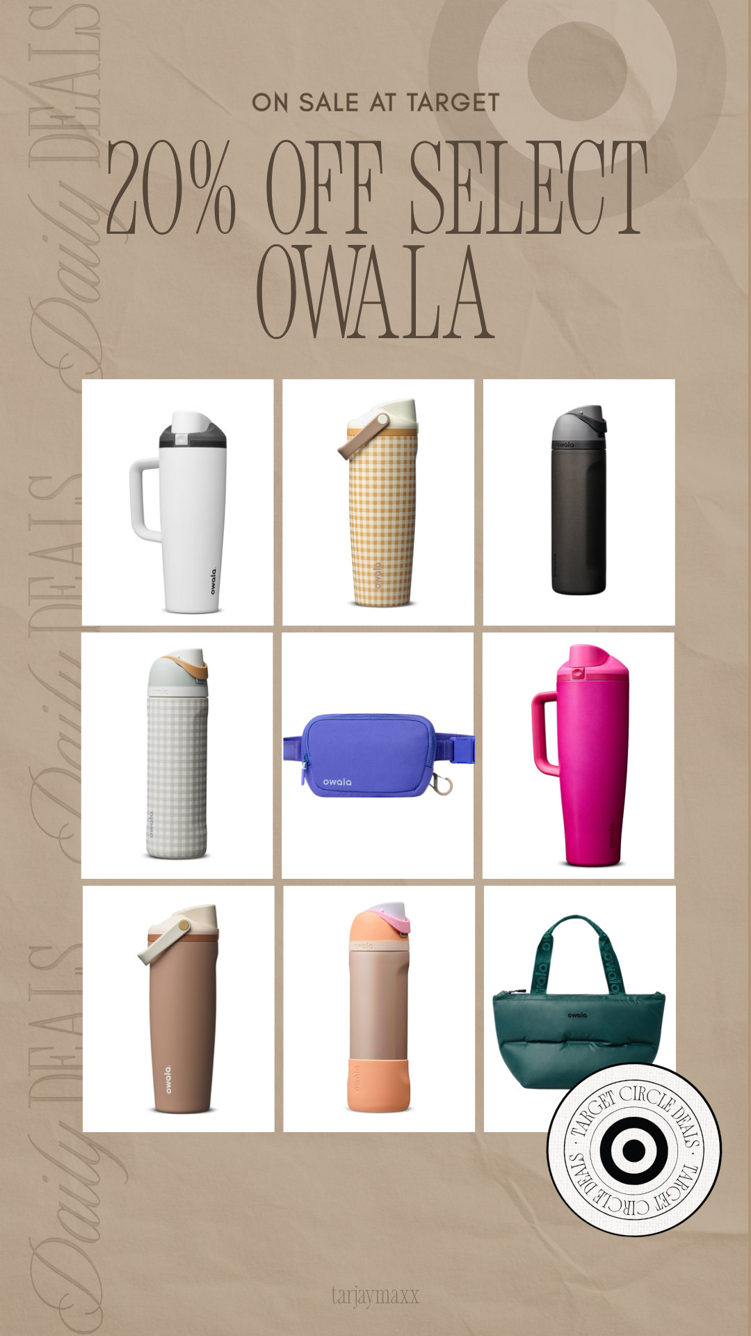 The water bottle everyone carries is officially on sale 👀 Save 20% on select Owala styles at Target this week - the perfect excuse to grab a new color for work, school or everyday errands.
wedding guest dress summer, teacher outfits, country concert outfits, back to school outfits, date night outfits, vacation outfits beach, business casual workwear, summer outfits over 40, travel outfits, summer dresses 

 #LTKootd #LTKmomlife #LTKActive