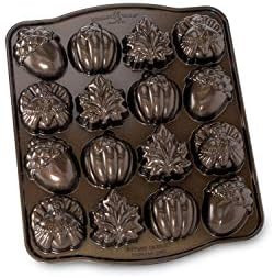 Nordic Ware Seasonal Collection Autumn Cakelette Pan | Amazon (US)
