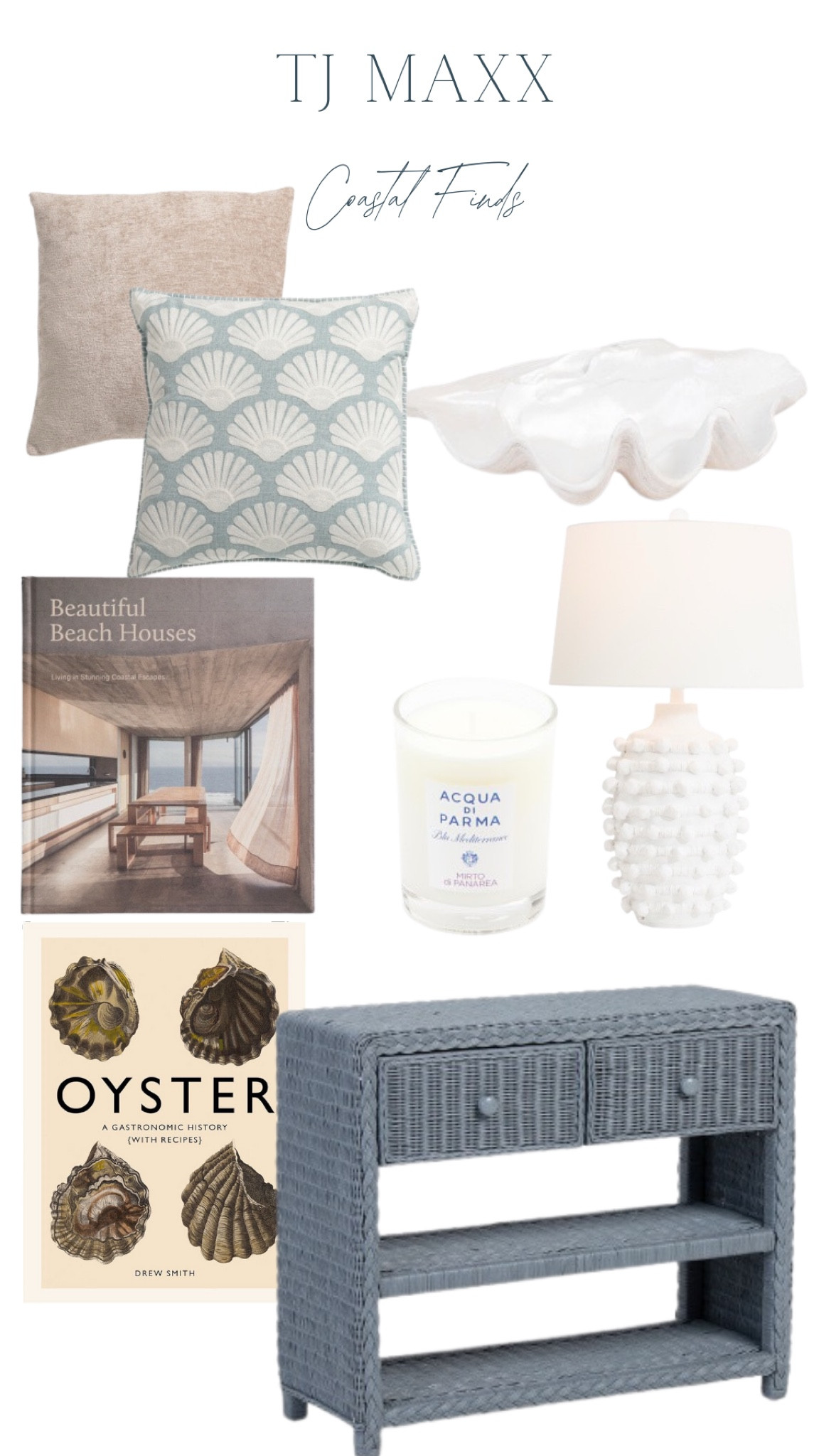 TJ Maxx Home Goods coastal finds 

#LTKHome
