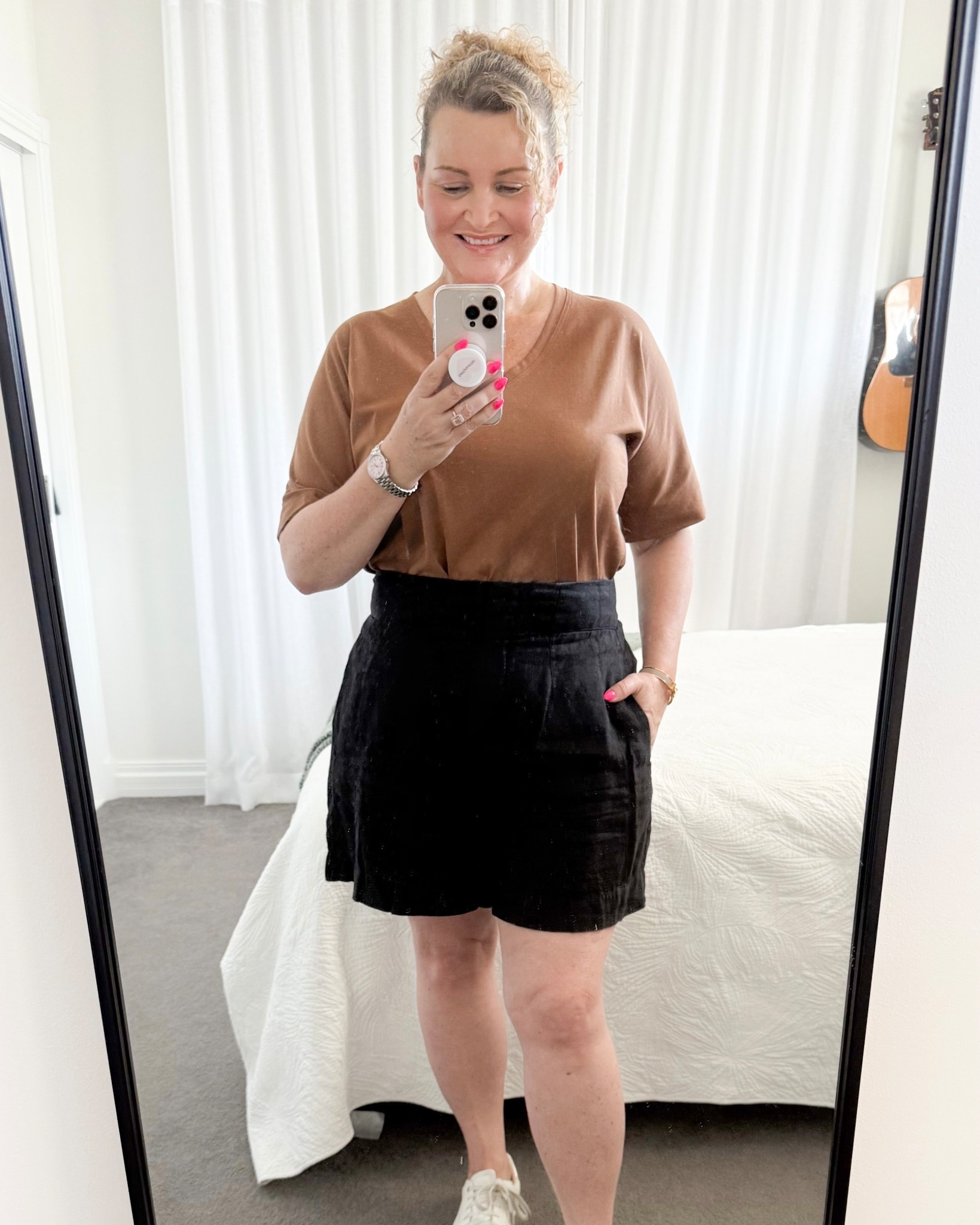 I buy a pair of these country road shorts every summer! They’re the perfect fit and length for those of us with an hourglass shape. For size reference, I’m 164cm tall and wearing a size 14. 
Tshirt is from Yarra Trail. 



#LTKaustralia #LTKcurves #LTKover50style