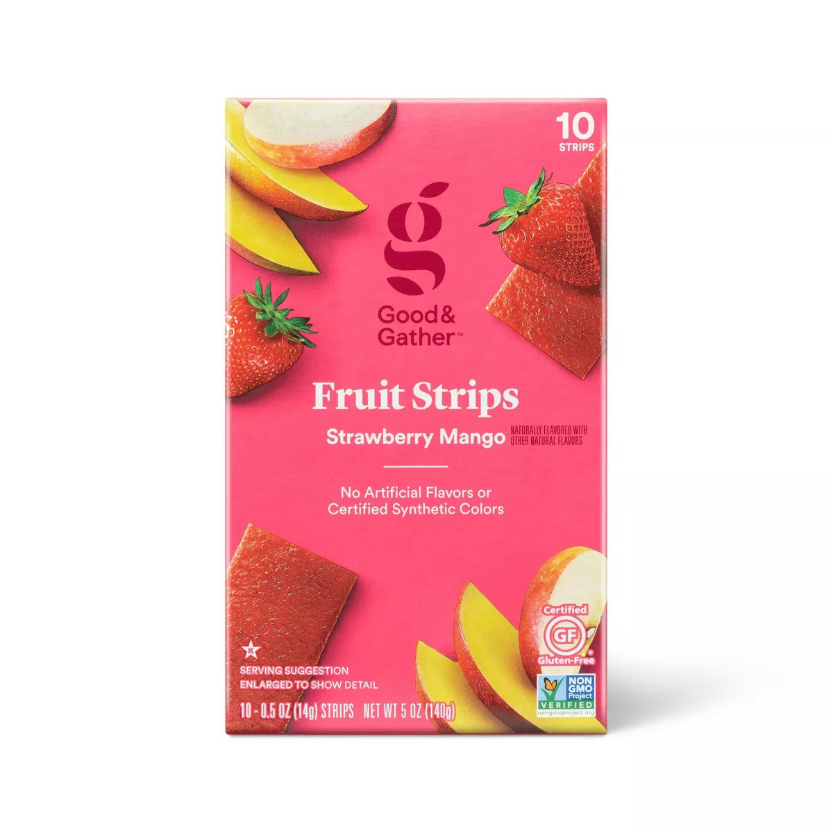 Strawberry Mango Fruit Strips - 5oz/10ct - Good & Gather™ | Target